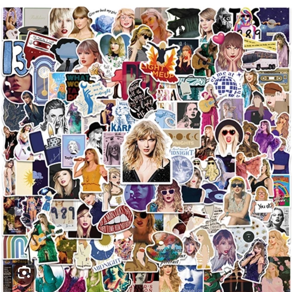 200 piece Taylor swift sticker lot